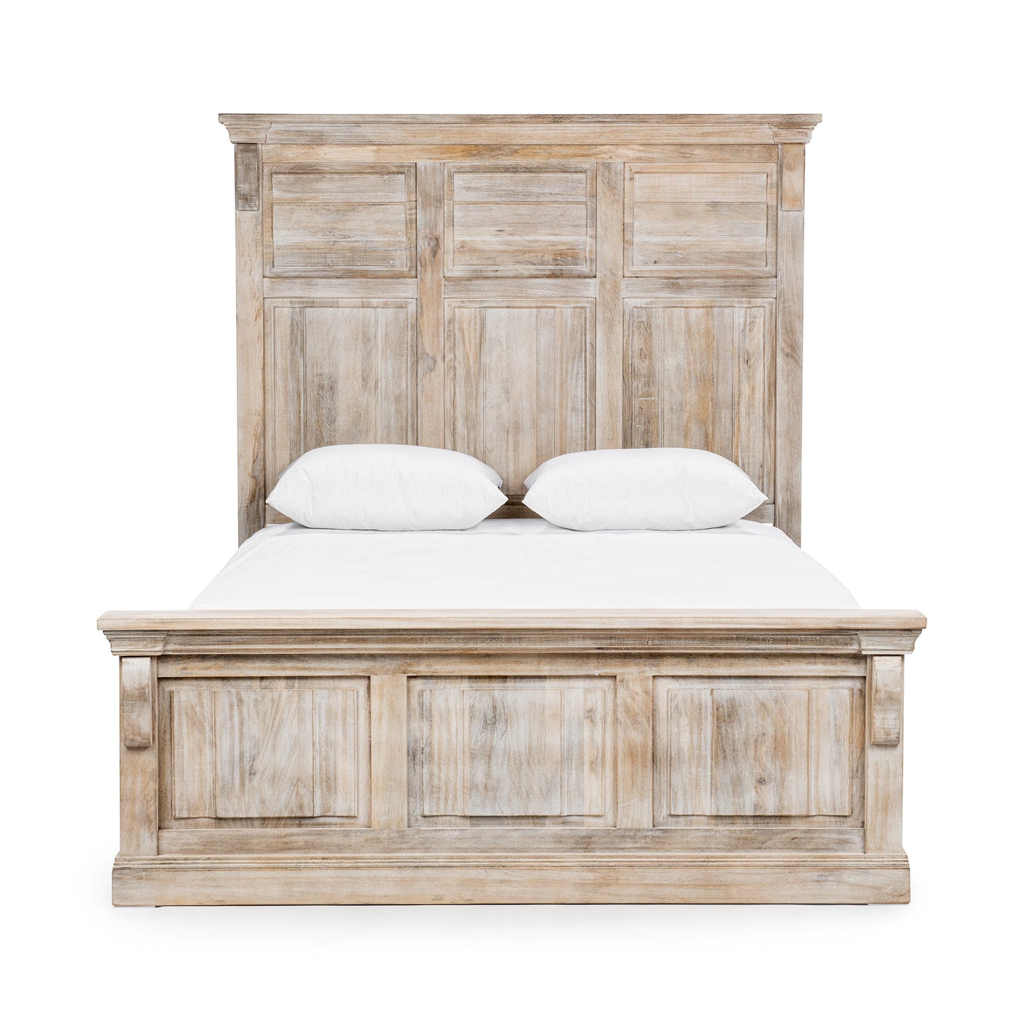 Adelaide Bed - Natural Cream Wash