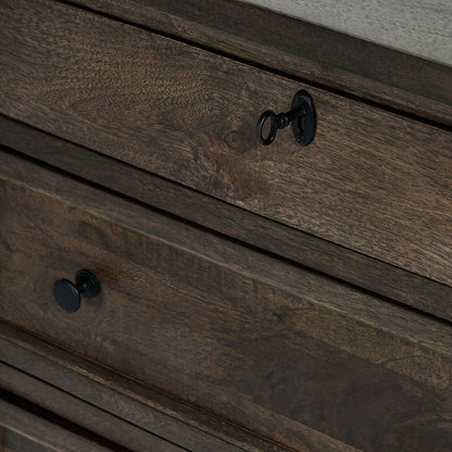 Adelaide 3Dwr Nightstand - Cocoa Brown