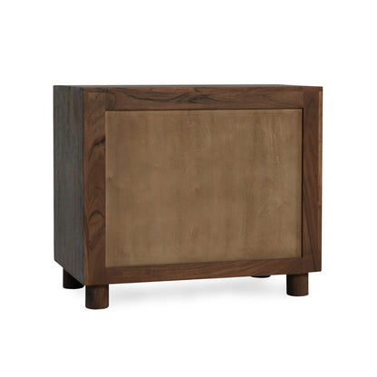 Jaxon 2Dwr Nightstand - Harvest Brown