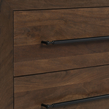 Jaxon 2Dwr Nightstand - Harvest Brown