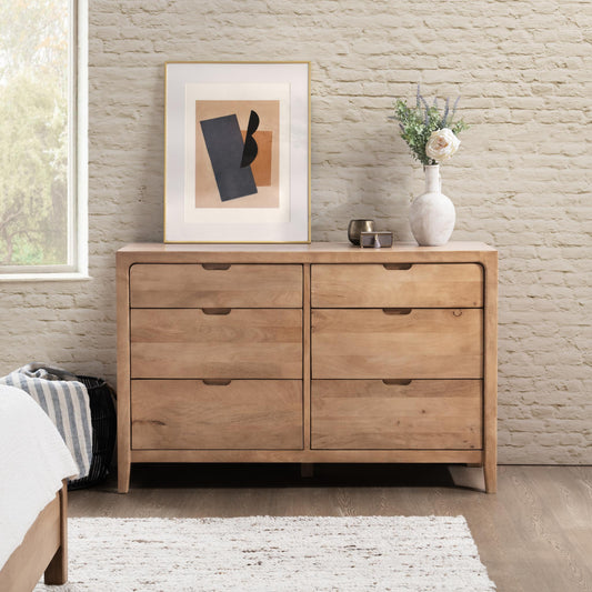 Laguna 6Dwr Dresser - Natural Maple
