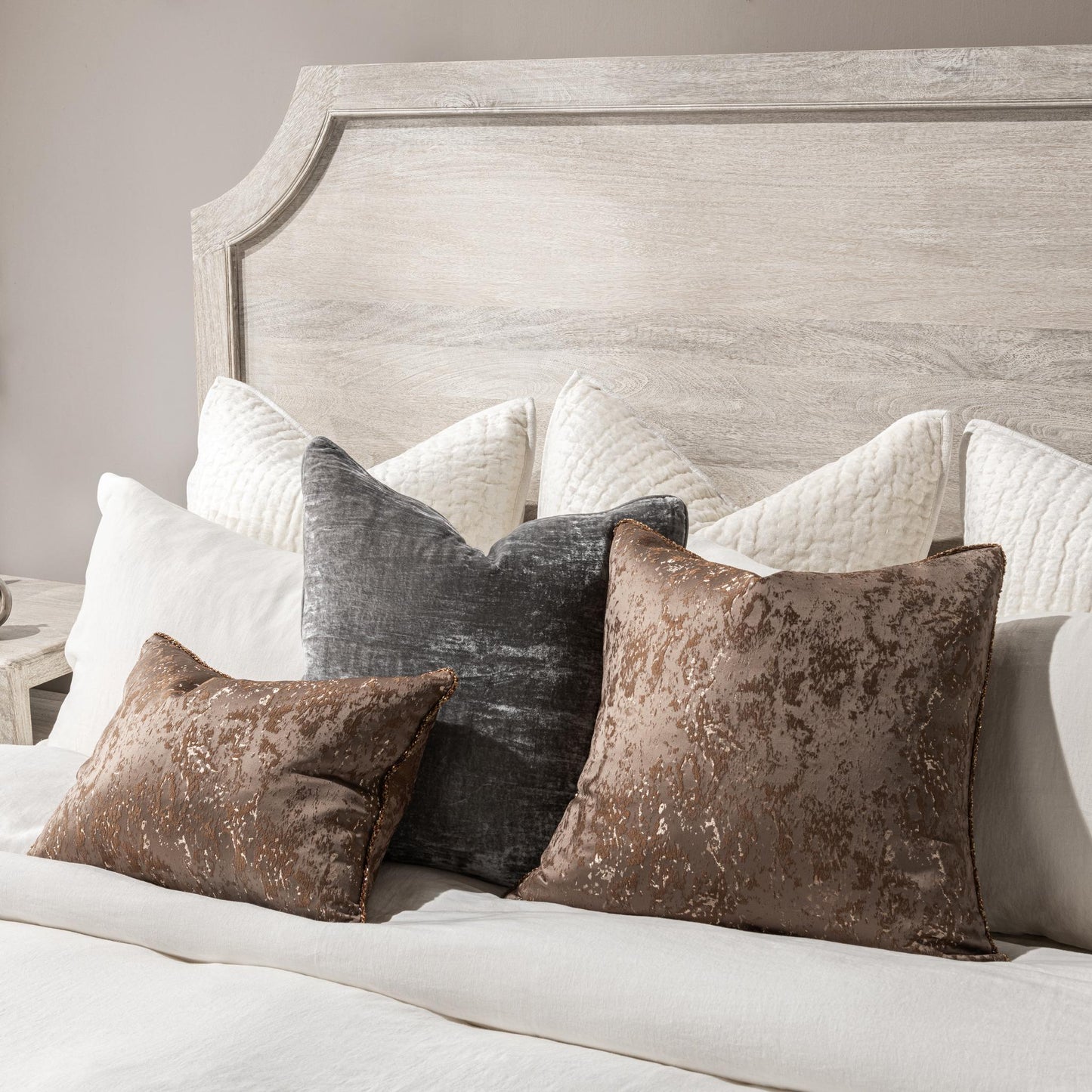 Westmont Bed - Creamwood