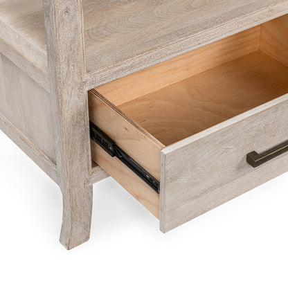 Westmont 1Dwr Nightstand - Creamwood
