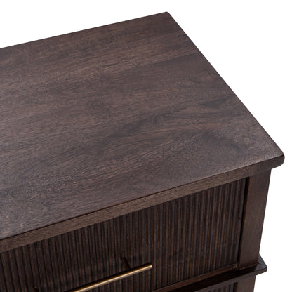 Westlake 2Dwr Nightstand - Kona Brown