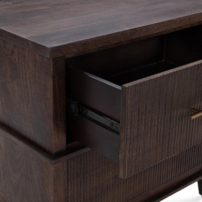 Westlake 2Dwr Nightstand - Kona Brown