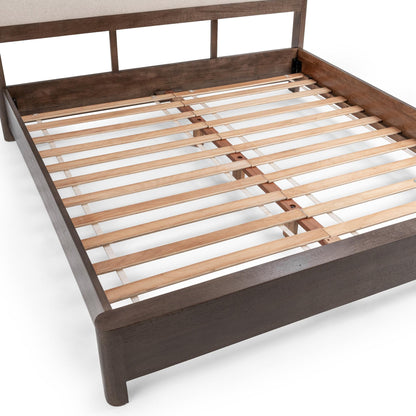 Baylee Eastern King Bed - Cocoa Brown