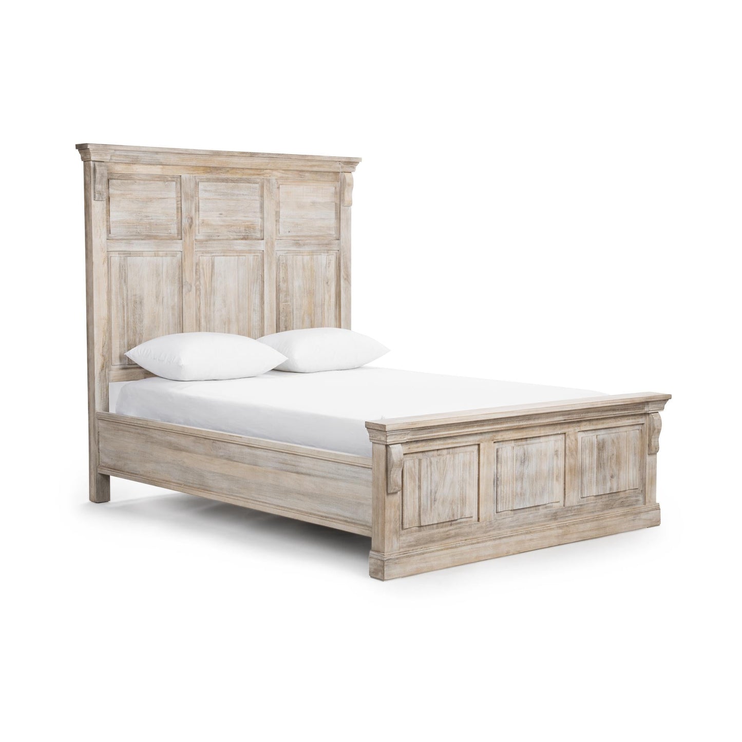 Adelaide Bed - Natural Cream Wash