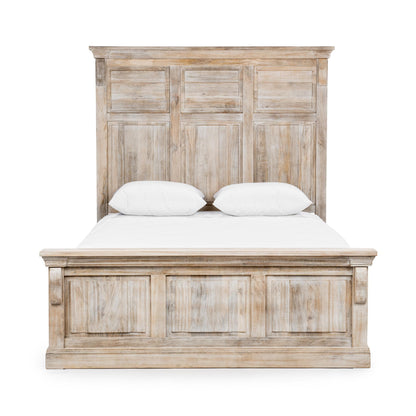 Adelaide Bed - Natural Cream Wash