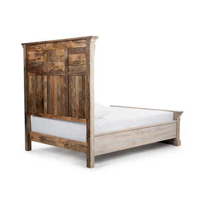 Adelaide Bed - Natural Cream Wash