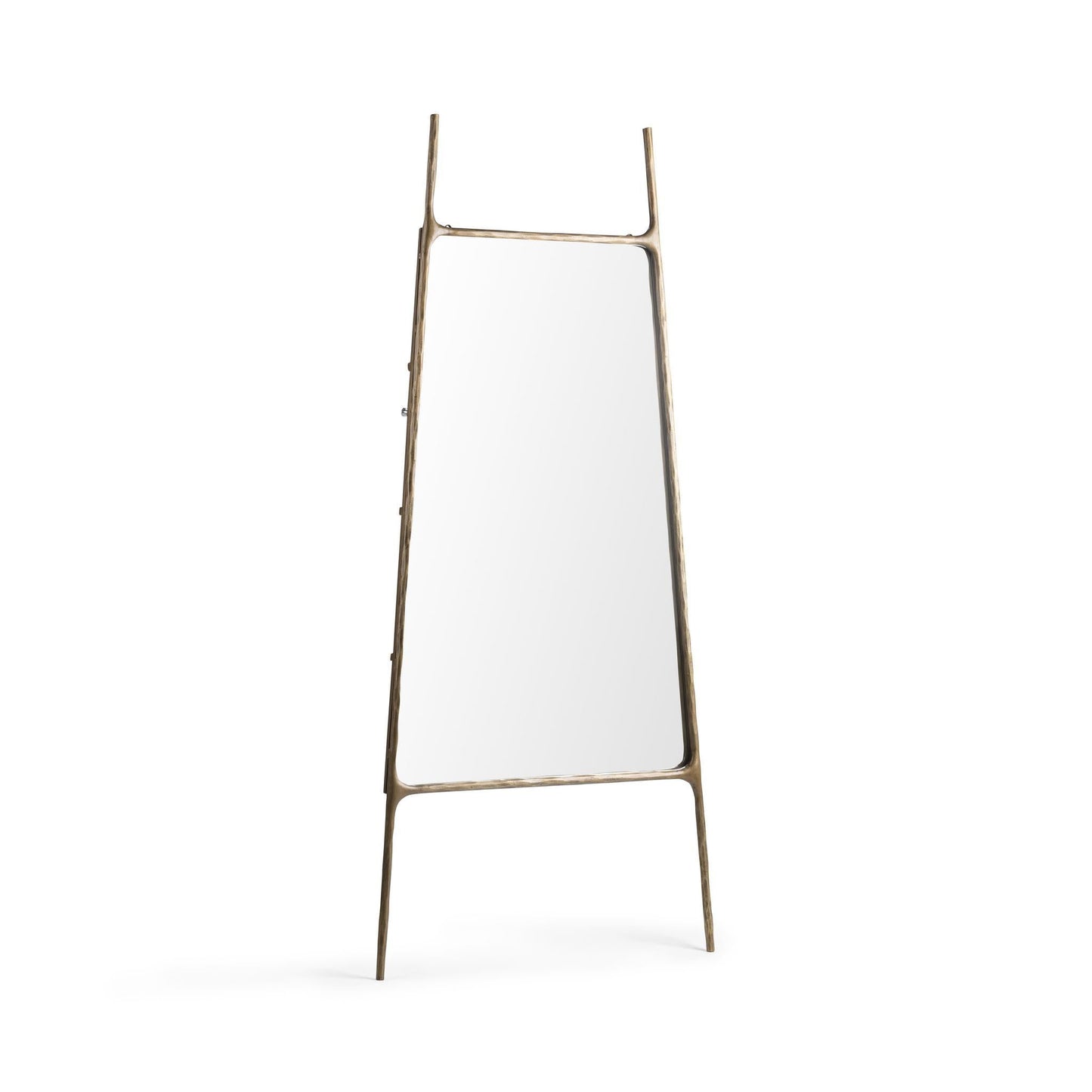 Cove Mirror - Molten Brass