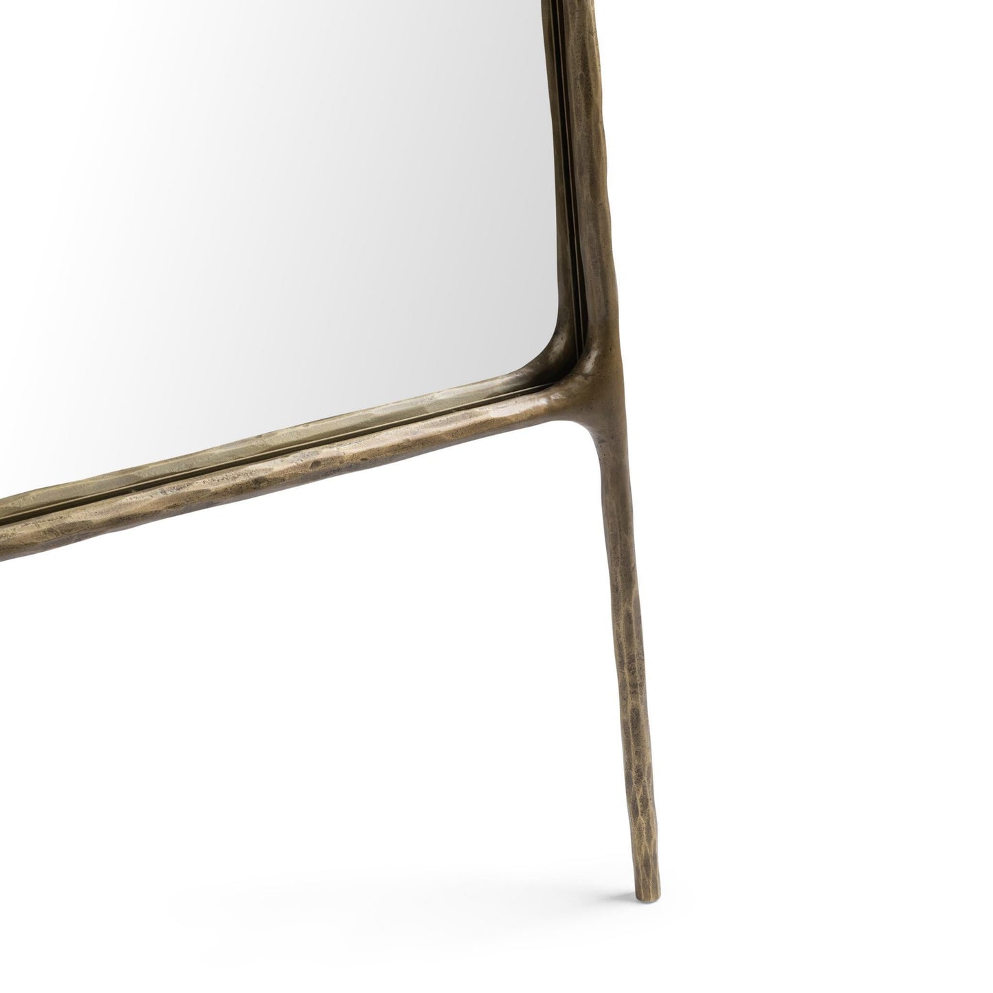 Cove Mirror - Molten Brass