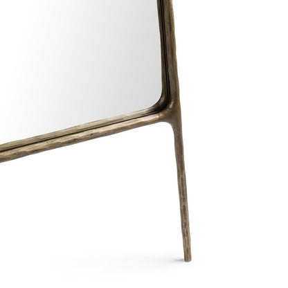 Cove Mirror - Molten Brass
