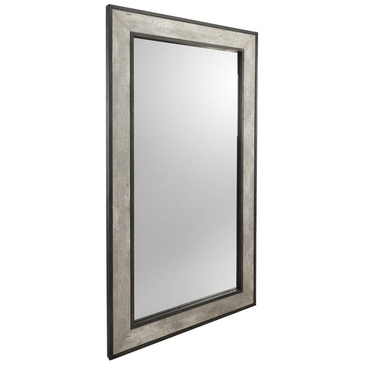Webster Floor Mirror - Weathered Cement