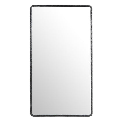 Howell Iron Rectangular Mirror - Natural Metal