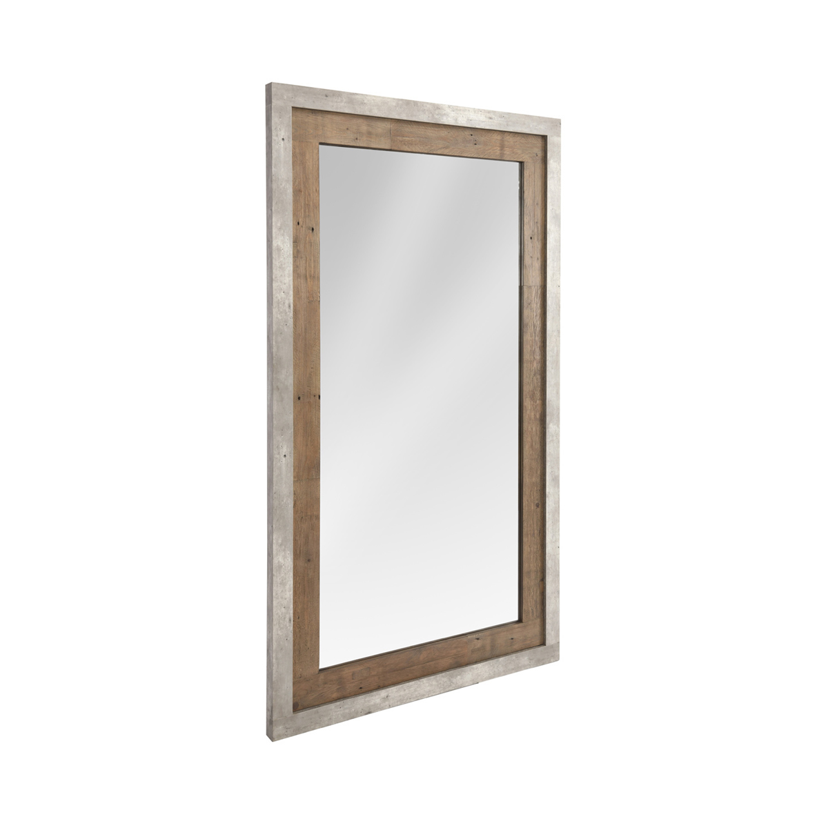 Charlotte Floor Mirror - Natural/Weathered Cement