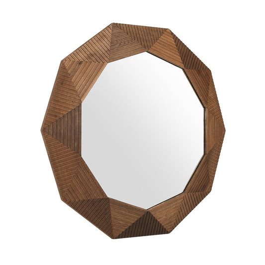 Santa Barbara Round Mirror - Honey