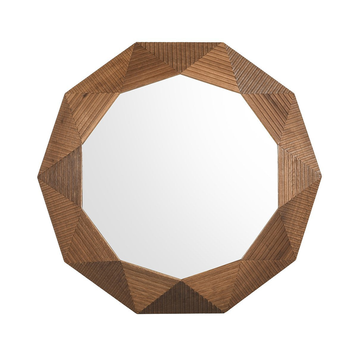 Santa Barbara Round Mirror - Honey