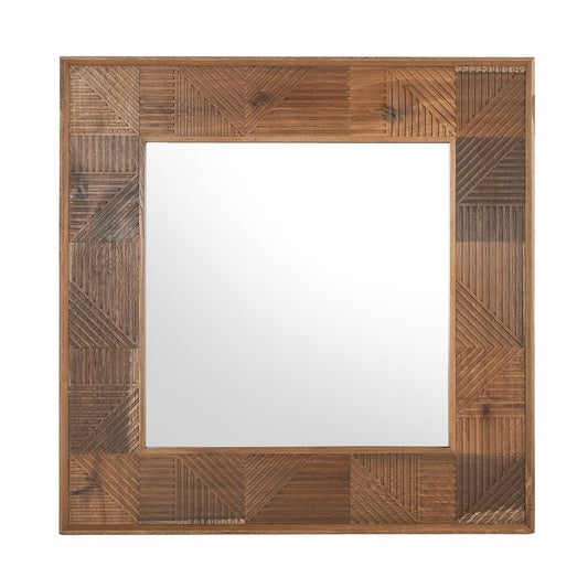 Santa Barbara Square Mirror - Honey