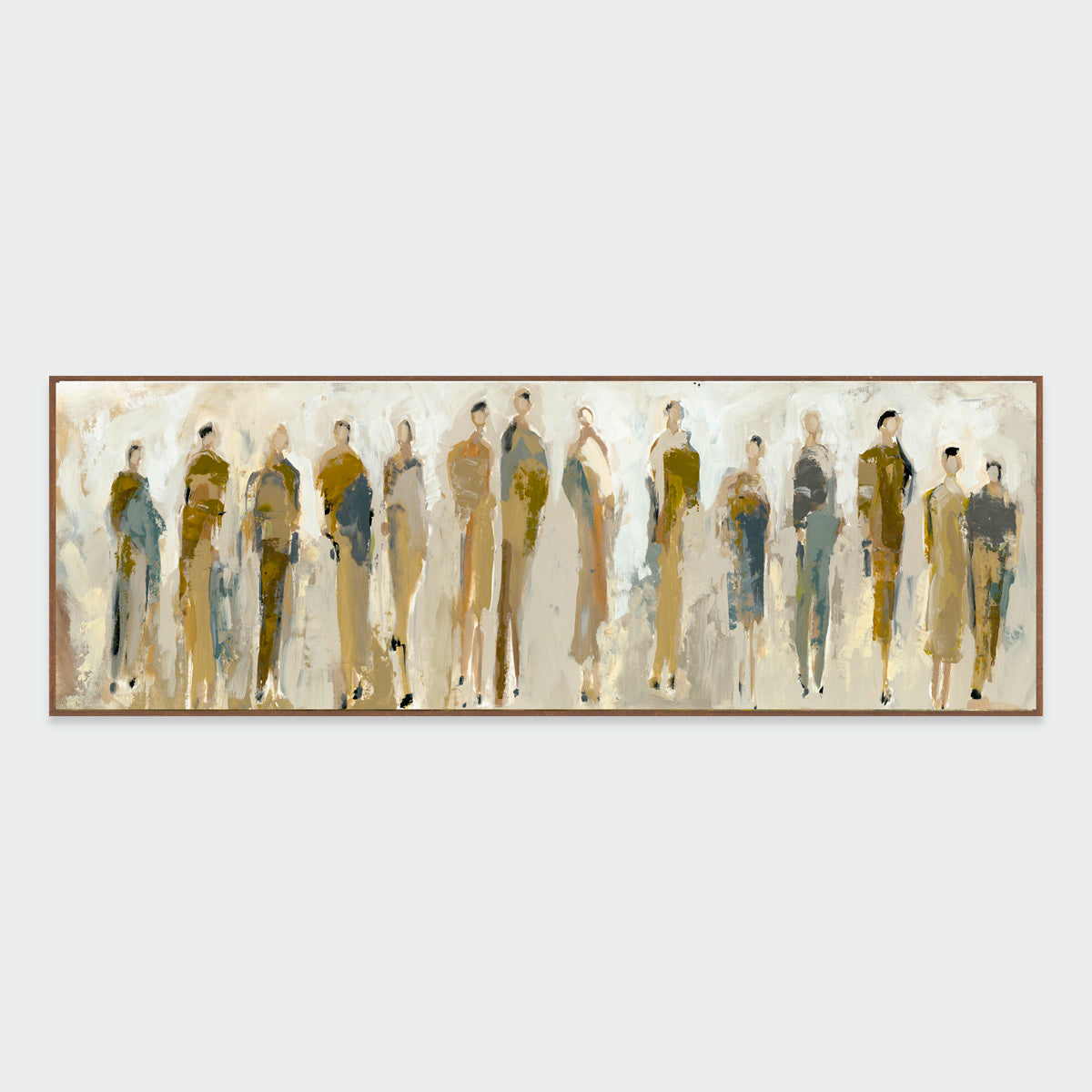 Mass Painting Art 72x24 by Buddy Whitlock