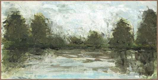 Marsh Painting Art 72x36 by Buddy Whitlock