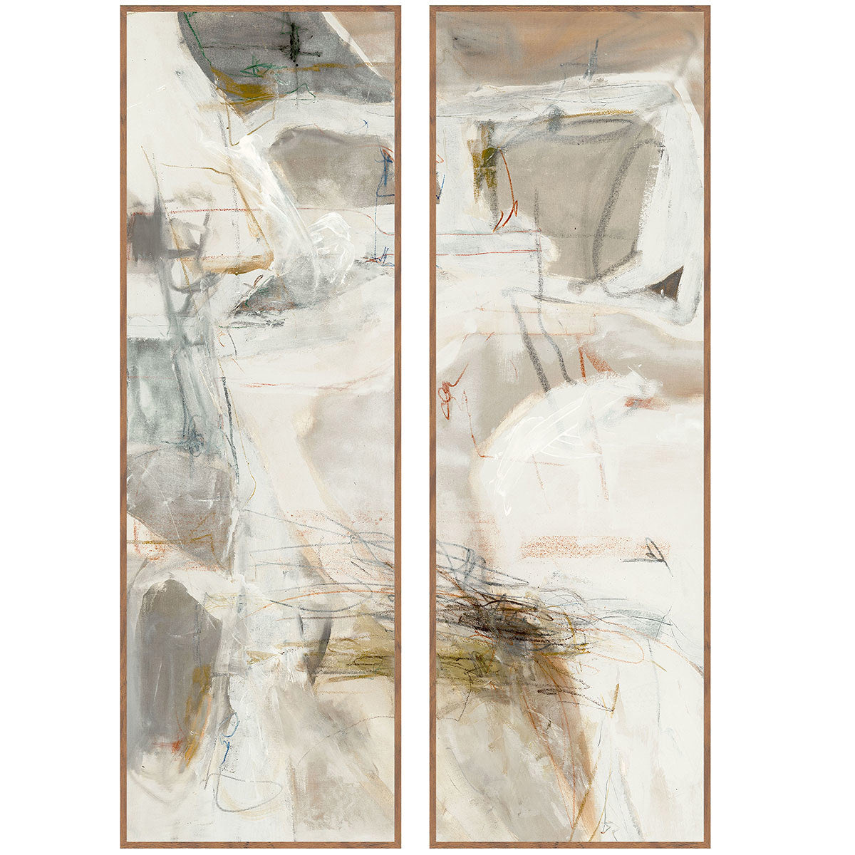 Chalk Painting by Buddy Whitlock - Set of 2