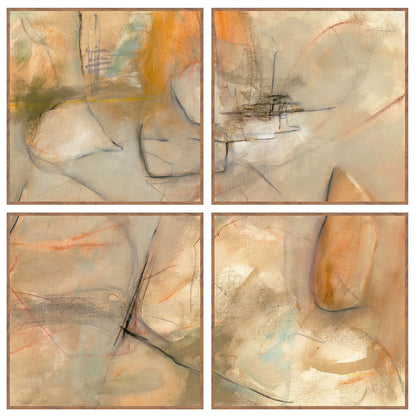 Ochre I Painting by Buddy Whitlock