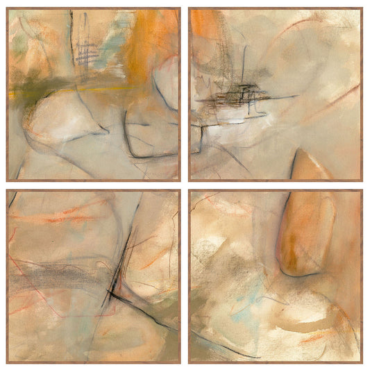 Ochre I Painting by Buddy Whitlock