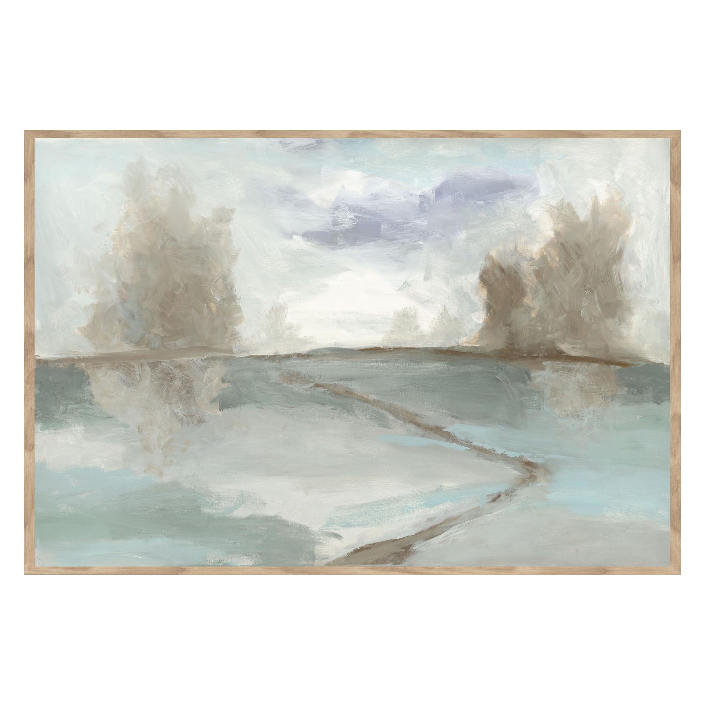 Blue Forest  Painting 48x72 by Buddy