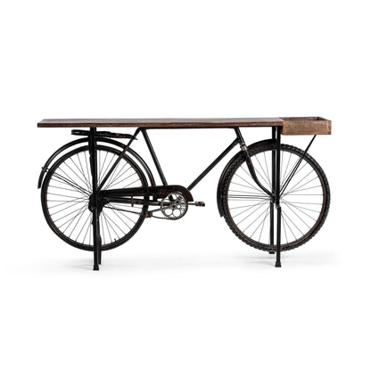 Cycle Reclaimed Wood Counter Table - Limewash Myst
