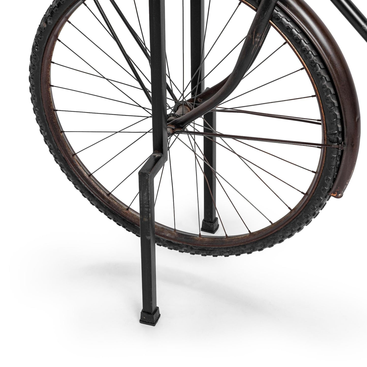 Cycle Reclaimed Wood Counter Table - Limewash Myst