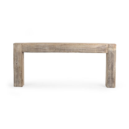 Giza Reclaimed Wood 84" Console Table - Butterwood Blend