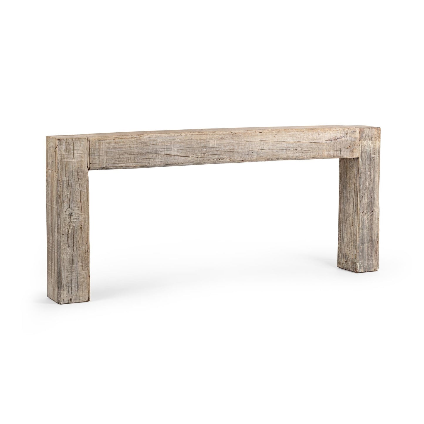 Giza Reclaimed Wood 84" Console Table - Butterwood Blend