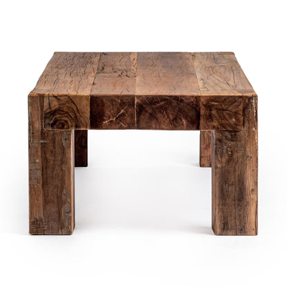 Giza Reclaimed Wood 60" Coffee Table - Natural