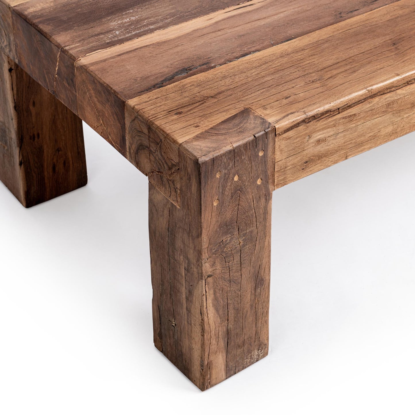 Giza Reclaimed Wood 60" Coffee Table - Natural