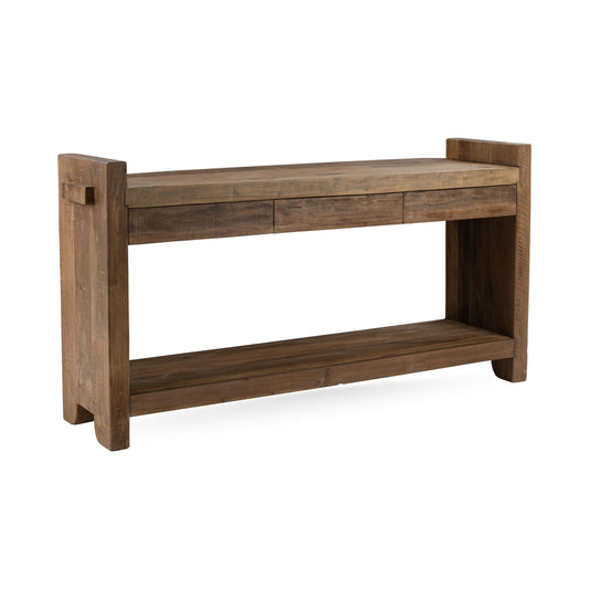 Marsa Reclaimed Wood 3Dwr Consol - Natural