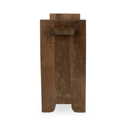 Marsa Reclaimed Wood 3Dwr Consol - Natural