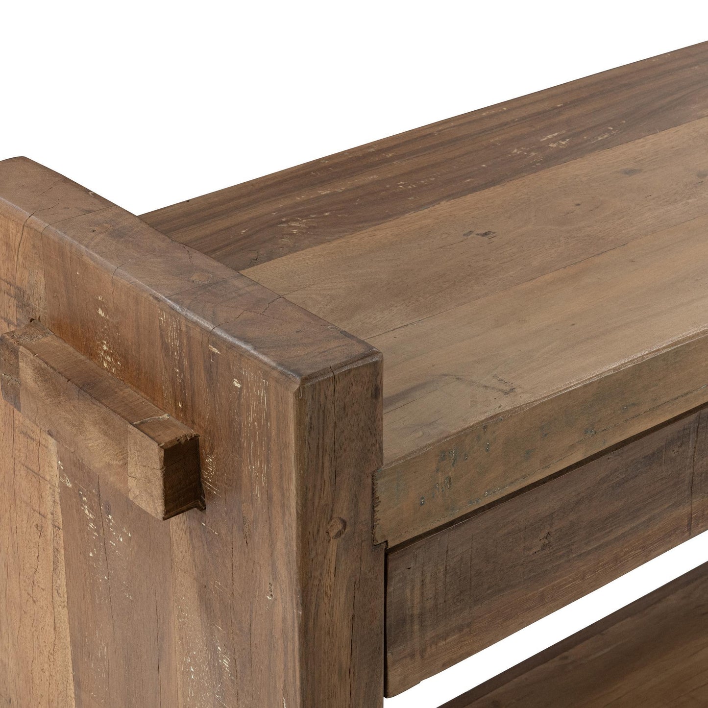 Marsa Reclaimed Wood 3Dwr Consol - Natural
