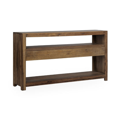 Mattai Reclaimed Wood 4Dwr Console - Natural