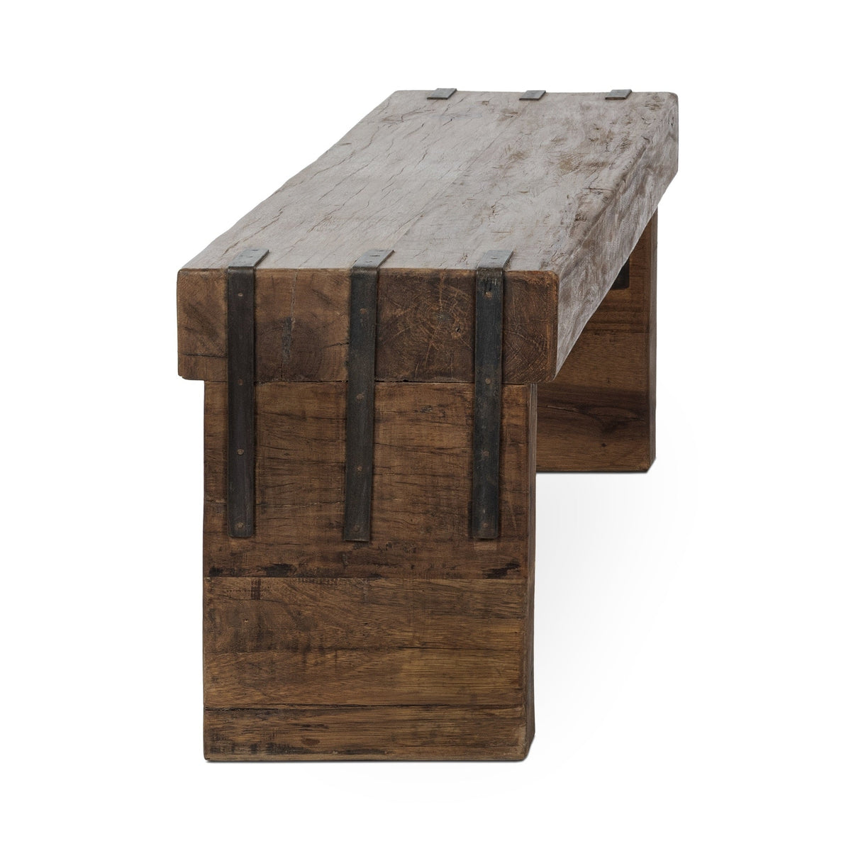 Itsa Reclaimed Wood Bench - Natural