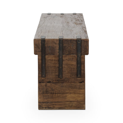 Itsa Reclaimed Wood Bench - Natural
