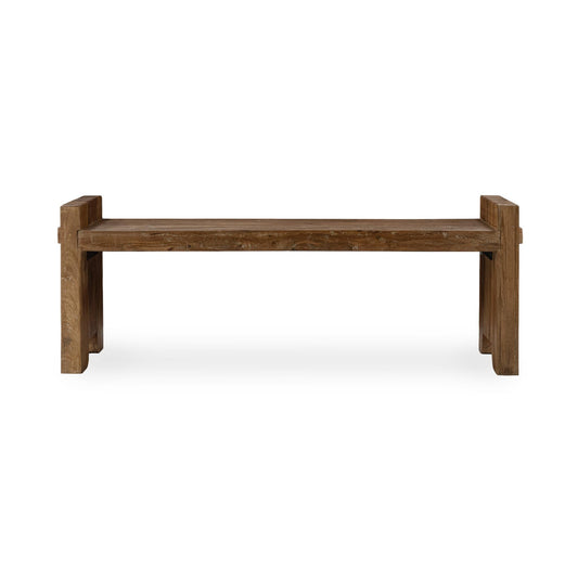 Marsa Reclaimed Wood Bench - Natural