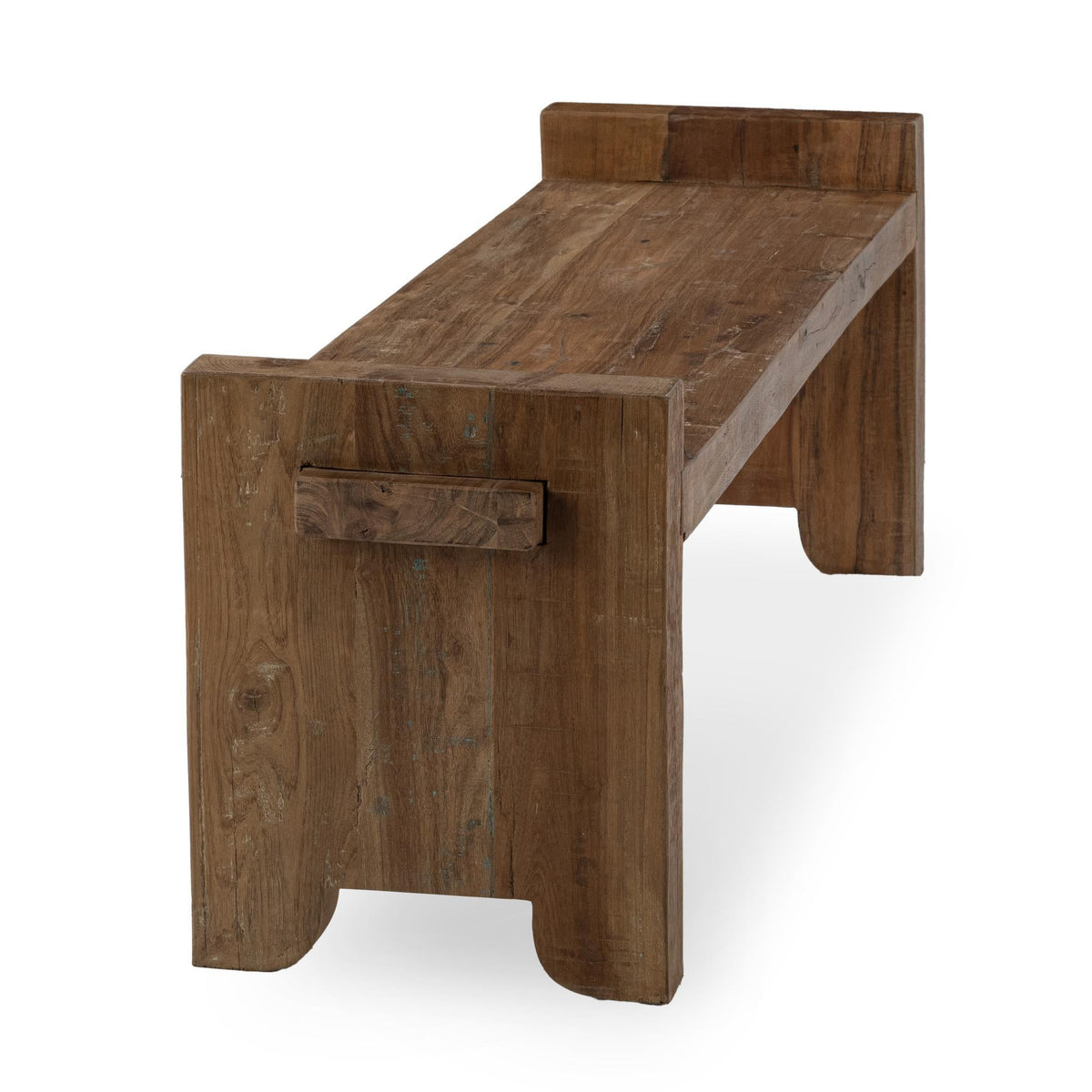 Marsa Reclaimed Wood Bench - Natural