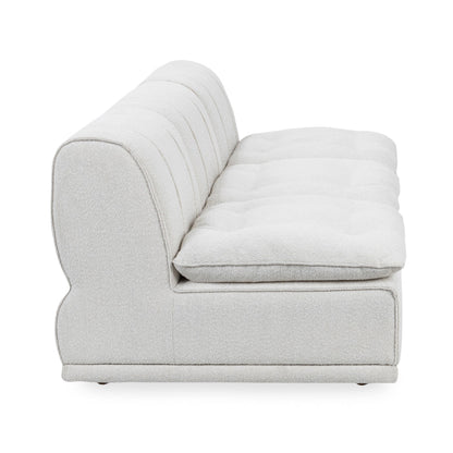 Haven Leather Modular Sofa - White