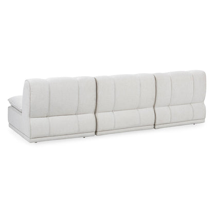 Haven Leather Modular Sofa - White