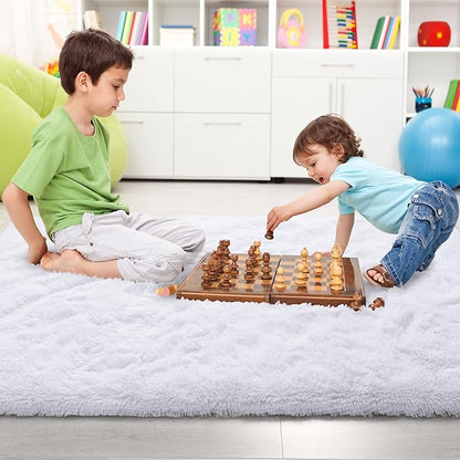 Noahas Large Fluffy 8x10 Area Rugs for Living Room Bedroom,Thick Shag Throw Rug,Big Soft Shaggy Bedside Non-Slip Plush Dorm Nursery Kids Carpet