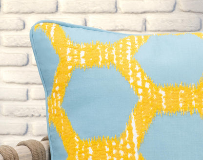 Indoor/Outdoor Gaines - Yellow/Blue