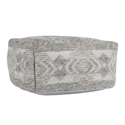 Performance Caravan Pouf -  Gray Multi