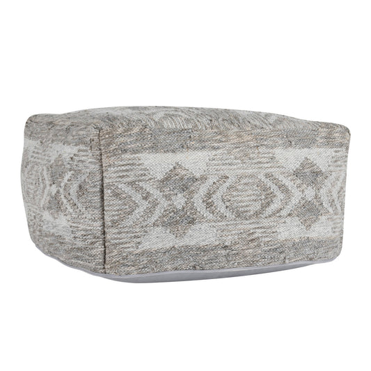 Performance Caravan Pouf -  Gray Multi