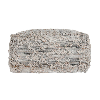 Performance Tundra Pouf -  Gray Multi