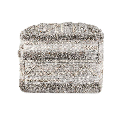 Performance Fallon Pouf - Gray Multi
